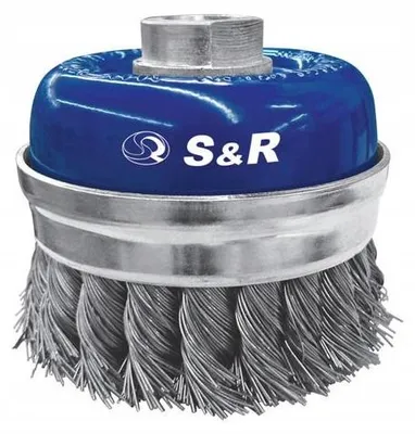Obrázek produktu pro S&R Drátěný hrncový kartáč rovný 65 mm