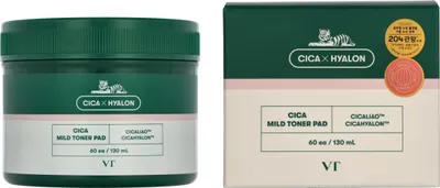 Obrázek produktu pro VT Cosmetics tonizační tamponky Cica Mild Toner Pad 130 ml