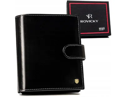 Obrázok produktu pre Rovicky Pánska kožená peňaženka Dolo tmavo šedá One size