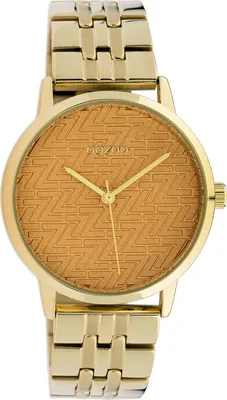 Produktbild von Oozoo - Damenuhr - C10557 - Gold Senfgelb