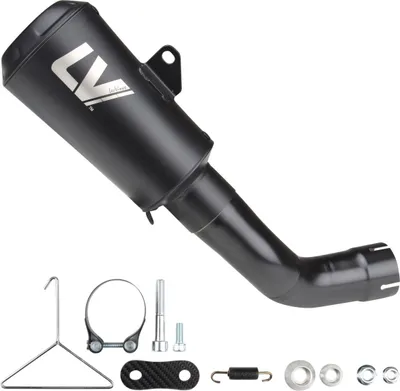 Obrázok produktu pre Zadný tlmič LeoVince SLIP-ON SBK LV-10 FULL BLACK z nerezovej ocele pre Kawasaki Z 900 (2017-2019)