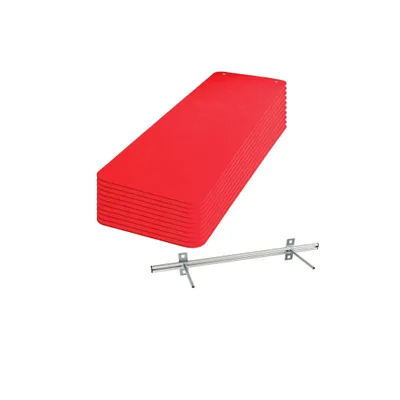 Produktbild von Sport-Thieme Gymnastikmatten-Set "Fit & Fun", Rot