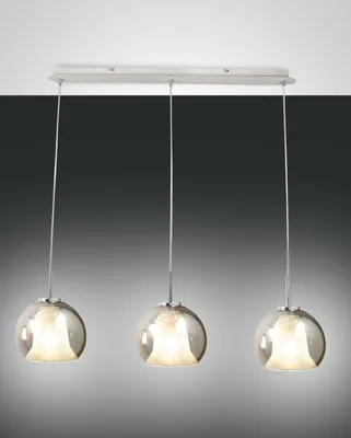 Produktbild von Fabas Luce Pendelleuchte Bretagna E27 2000x830mm Weiß Fumé