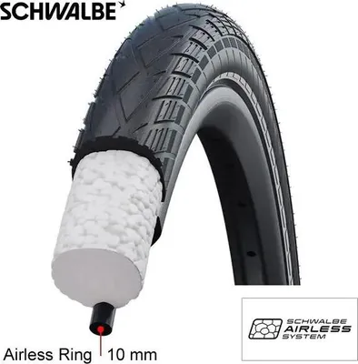 Productafbeelding van Banden Schwalbe SAS, luchtloze banden met velgrand, 10-622