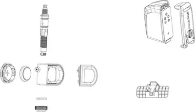 Image de Support SRAM pour BlipBox – Noir