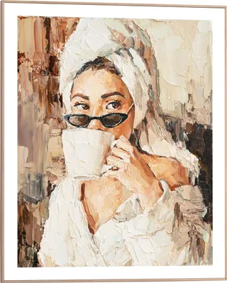 Produktbild von Wandbild - Mehrfarbig - 40 x 50 cm - Waking Up