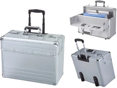 Immagine prodotto di Alumaxx® 45122 Pilotenkoffer OMEGA - silber
