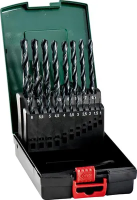 Produktbild von Metabo HSS-R-Bohrerkassette, 19-tlg.
