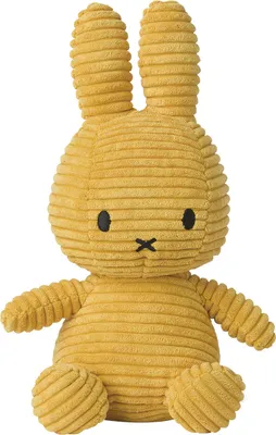 Obrázok produktu pre Miffy Cord plyšová figúrka (žltá, 24 cm) plyšová hračka plyšová hračka králik