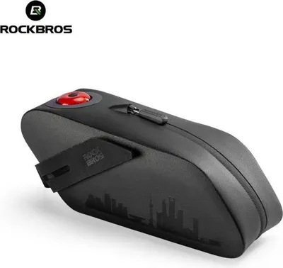 Obrázek produktu pro Brašna na sedlo Rockbros, brašna na kolo se zadním světlem LED 30130088