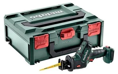 Imagen del producto de Sierra Sable METABO SSE 18 LTX Compact (Cuerpo solo + METABOX 145)