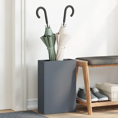 Produktbild von Regenschirmständer Anthrazit Metall Mittel Regenschirmständer, Schirmständer DesignMöbel Neu