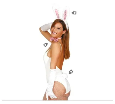 Obrázek produktu pro y dívčí set bunnygirl kostým králíček