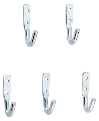 Produktbild von Set mit 5 kleinen MOTTEZ-Haken, H.8 x B.2,5 x T.2,5 cm