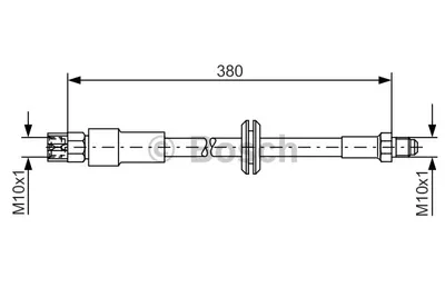 Produktbild von Bosch Bremsschlauch Vorderachse 1 987 476 140