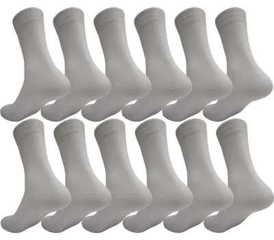 Produktbild von 12 Paar Herren Socken in klassischer Form Freizeit Anzug Business, 12 Paar, Mix2/43-46