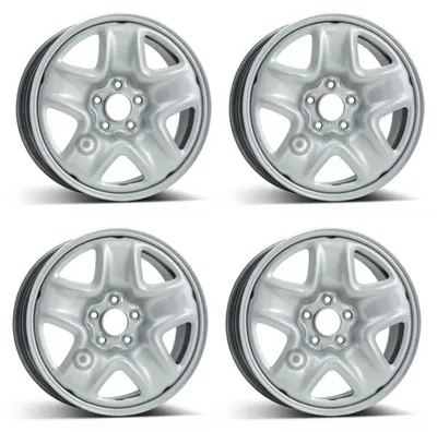 Image de 4 jantes en acier Alcar 9993 7,0Jx17, déport 50, entraxe 114,3 mm pour