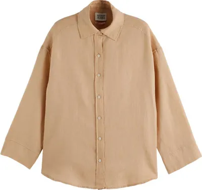 Produktbild von Scotch & Soda U9a00626t Kurzarmhemd Beige 36 Frau Beige 36
