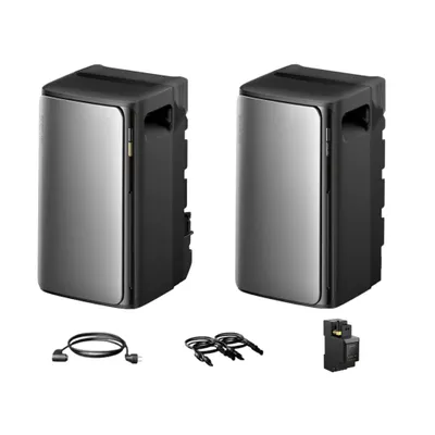 Zdjęcie produktu dla Elektrownia balkonowa z zasobnikiem 3840Wh, zasobnik EcoFlow Stream Ultra All-in-One 1920Wh z zasobnikiem Stream AC Pro 1920Wh dla elektrowni balkonow