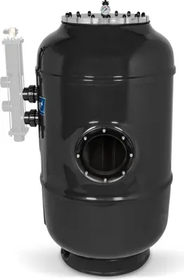 Produktbild von Trend Pool GFK Hochschicht Filterkessel HSF-8 | Anthrazit | Ø 950 mm | ohne Ventil (2")