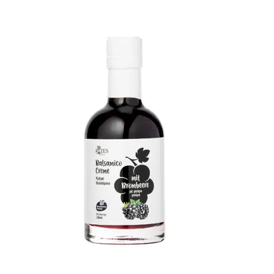 Produktbild von Rizes Greece Balsamico-Creme mit Brombeeren 200 ml