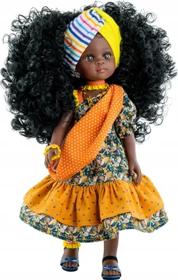 Produktbild von Paola Reina Modepuppe Daniela 32cm weißes Mädchen mit Kleid und Vanilleduft
