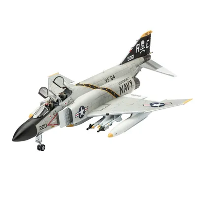 Produktbild von Revell Model Set F-4J Phantom II - Flugzeug-Modellbausatz; 63941