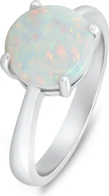 Produktbild von Charmanter Silberring mit Opal RI105W - Kreislauf: 54 mm