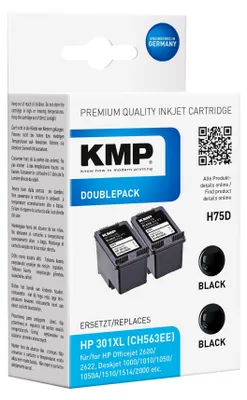 Produktbild von KMP 1719,4021, Schwarz, 2 Stück(e)