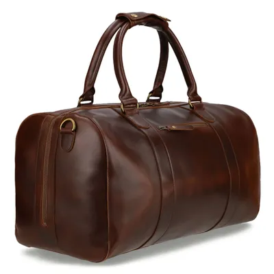 Produktbild von Buckle&Seam Herren Willow Dot Weekender braun Leder Tasche 37L
