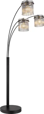 Produktbild von Globo Lighting Stehleuchte Metall schwarz matt, 3x E27