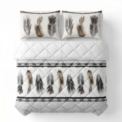 Imagen del producto de Sleeptime, manta suave "Lazy", con relleno de plumas, color arena, 240 x 200 cm, incluye fundas de cojín