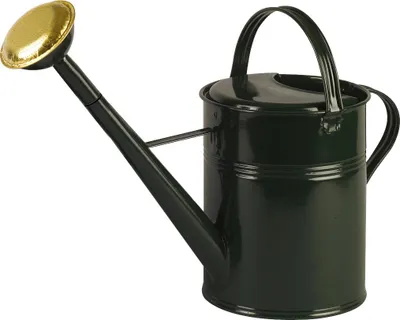 Produktbild von KOVOTVAR 26050132012 Deluxe Gießkanne mit Brause, Metall, lackiert, 9 Liter, grün