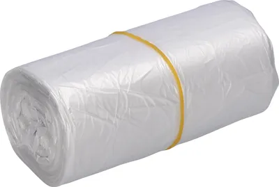 Produktbild von Neutralware Müllsack 32 x 44 cm (B x H) 5µm 10l Polyethylen transparent 50 St./Pack.