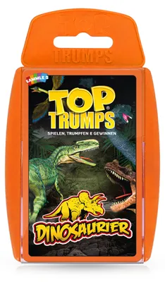 Image de Top Trumps Dinosaures Jeu de cartes Jeu de cartes Quartet