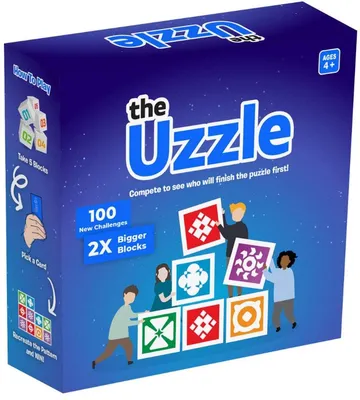 Produktbild von Uzzle 3.0 Puzzle Spiel – Familienspiel & Denkspiel ab 4 Jahren