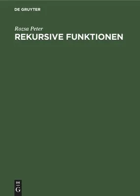 Produktbild von Rekursive Funktionen