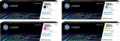 Produktbild von Tonerkartusche Original HP 207A (W2210A, W2211A, W2212A, W2213A) 4er Set