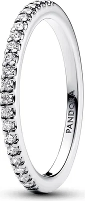 Produktbild von PANDORA Moments Damenring aus 925er Silber mit Zirkoniasteinen