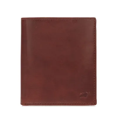 Produktbild von Portemonnaie AREZZO RFID Geldbörse H 11 Kartenfächer braun Herren - Leder