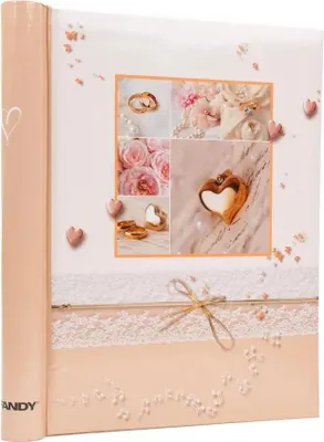 Obrázek produktu pro Fotoalbum samolepicí 22,5x28 cm 40 stran svatební Trajektory 2