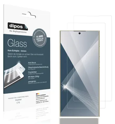 Image de 2x Protection ecrán pour Oukitel C72 Verre souple Film Protecteur 9H dipos