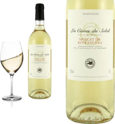 Produktbild von Muscat de Rivesaltes Les Caves du Soleil von Terres des Templiers - Weißwein