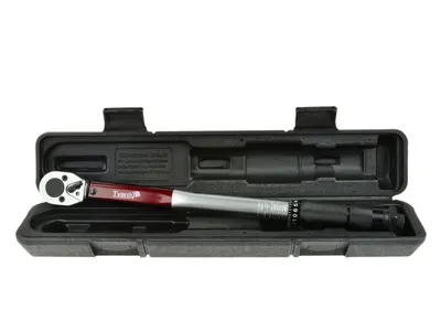 Produktbild von BSD Drehmomentschlüssel - 3/8” Vierkant Schraubenschlüssel mit Umschalknarre, Ratsche Drehmomentschlüssel - Länge 37cm - 19-110 Nm