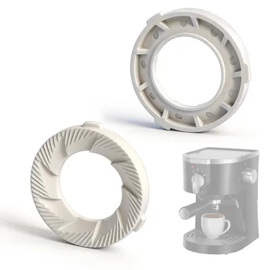 2 Keramik-Mahlringe für Philips-Kaffeemaschinen, 48 mm