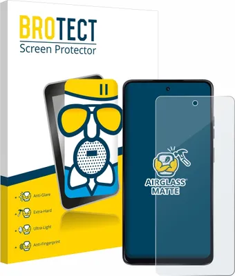 Produktbild von BROTECT Entspiegelungs Schutzglas für Motorola Moto G24 Schutzfolie Panzer Folie Glas Display Schutz matt