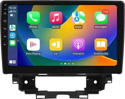 Image de Autoradio avec Bluetooth et CarPlay pour Renault Kangoo (2019-2025) – compatible avec Apple et Android – système stéréo avec système de navigation – 2 Go de RAM, 64 Go d'espace de stockage