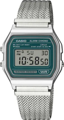 Image de Casio - A158WEM-3EF - Montre Bracelet - Uni - Quartz - Ionic