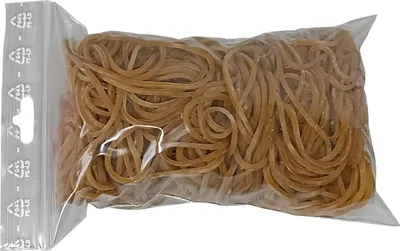 Produktbild von 100 g Gummiringe natur 40 mm Ø 1,5 x 1,5 mm breit