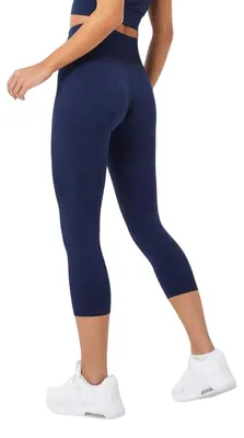 Immagine prodotto di USA - Leggings "Pro" a 3/4 da donna GT15042 (38 DE) (blu navy sfumato)